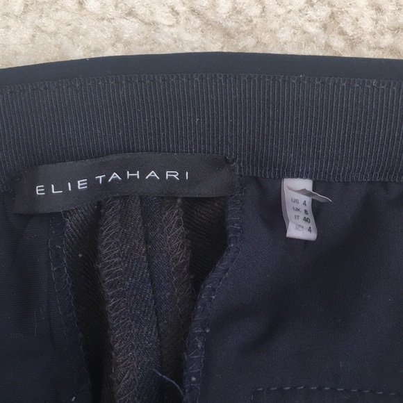 ⚡️SALE⚡️Elie Tahari plaid wool blend pants - Picture 7 of 8